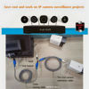 Picture of AIMHD 4 Pair RJ45 Ethernet Combiner, Cat5 PoE Splitter, 2-in-1 (2 Cameras Over 1 Cable) Adapter for 8 IP Security Camera NVR Surveillance System