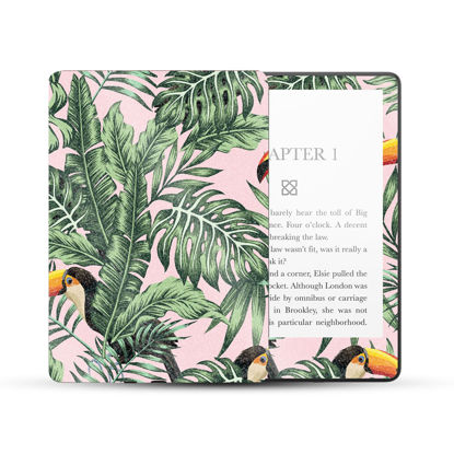Picture of MightySkins Glossy Glitter Skin Compatible with Amazon Kindle Paperwhite 5 6.8-inch 11th Gen (2021) Full Wrap - Hidden Toucan | Protective High-Gloss Glitter Finish | Easy to Apply | Made in The USA