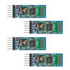 Picture of AEDIKO 4pcs HC-05 Wireless Bluetooth RF Transceiver Master Slave Integrated Bluetooth Module 6 Pin Wireless Serial Port Communication BT Module