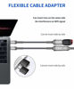 Picture of USB C to USB Adapter, JSAUX [0.5ft 2 Pack] Type C 3.0 OTG Cable On The Go Type C Male to USB A Female Adapter Compatible with MacBook Pro 2018 2017,Samsung Galaxy S20 S20+ Ultra S8 S9 Note 10 etc-Grey