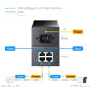 Picture of Cudy 2 Channel Gigabit PoE Injector, 10/100/1000Mbps, 2 Gigabit Input, 2 PoE Output, 2 x 30 watts PoE Adapter, Wall-Mount, Comply with 802.3at / 802.3af, 48V