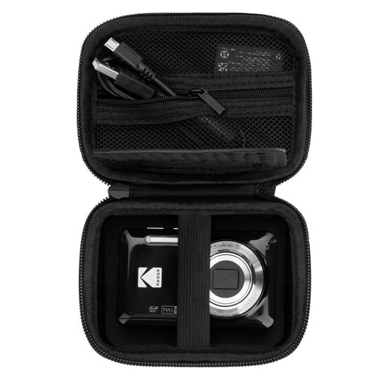 Picture of stukcaze Camera Case, Digital Camera Case for Kodak PIXPRO FZ45 FZ55 Nikon Coolpix S6900, Digital Point and Shoot Camera Case, Small Camera Bag, Portable Travel Carrying Protective Storage Case