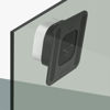 Picture of HOLACA Window Mount for Blink Mini/Blink Mini2, Flexible Mount for Blink Mini Camera (Black 1Pack)
