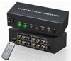 Picture of Multiple AV to HDMI Converter 4 Port RCA to HDMI - 1080P/720P Red White Yellow Composite Component to HDMI Converter for Smart TV/AUX/N64/PS2/PS3/VHS/VCR/DVD Players, Support 4:3/16:9 RCA to HDMI Hub