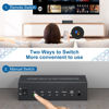 Picture of Multiple AV to HDMI Converter 4 Port RCA to HDMI - 1080P/720P Red White Yellow Composite Component to HDMI Converter for Smart TV/AUX/N64/PS2/PS3/VHS/VCR/DVD Players, Support 4:3/16:9 RCA to HDMI Hub