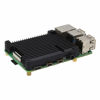 Picture of Geekworm 11mm Thickness Embedded Heatsink (P165-B) for Raspberry Pi 4, Armor Aluminum Radiator Compatible with Raspberry Pi 4 Model B Computer and Pi 4 Expansion Board Support POE Extension