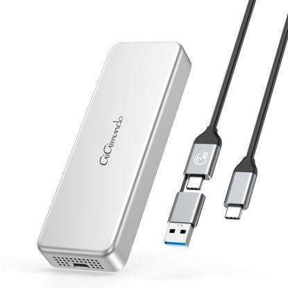 Picture of GiGimundo G40 USB4 40Gbps Portable SSD 1TB, CNC Crafted Aluminum, Built-in Active Turbo Fan External SSD for Content Creators and Creative Professionals, Up to 3200MB/S Ultra Fast Data Transfer
