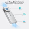 Picture of GiGimundo G40 USB4 40Gbps Portable SSD 1TB, CNC Crafted Aluminum, Built-in Active Turbo Fan External SSD for Content Creators and Creative Professionals, Up to 3200MB/S Ultra Fast Data Transfer