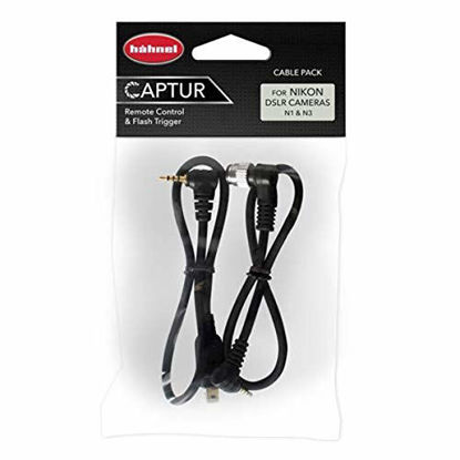 Picture of Hahnel HL -CAPCORD N Nikon Capcord Cable Set for Captur & Giga, Black
