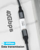 Picture of Duttek USB C Coupler 40G, USB C Female to Female Adapter PD 140W, USB C to USB C Adapter with 8K@60Hz Video Display Compatible for Thunderbolt 4/3, MacBook Pro/Air, iPad, Laptop, Phones (2Pack)