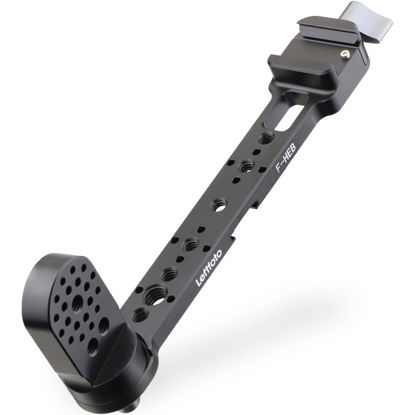 Picture of LEFTFOTO Gimbal Handgrip Mount Extension Bracket,Adjustable Extension Plate Compatible for DJI Ronin DJI RS2/RSC2/RS3/RS3PRO/RS3 Mini Gimbal Stabilizer with NATO Clamp and Cold Shoe Mount