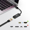 Picture of AISKUY Mini Displayport to HDMI Adapter, 4k Mini DP(Thunderbolt 2) Male to HDMI Female Converter for MacBook Air/Pro, Surface, ThinkPad, Monitor, Projector.