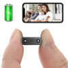 Picture of Smallest Wireless WiFi Camera With Battery,1.5 Hours Battery Time,HD1080P Baby Monitor Camera,Portable HDVdeo Camera with Night Vision,Motion Detection,Cloud Storage for Security with iOS Android APP