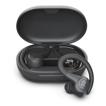 Picture of JLab Go Sport+ Wireless Workout Earbuds Featuring C3 Clear Calling, Secure Earhook Sport Design, 32+ Hour Bluetooth Playtime, and 3 EQ Sound Settings (Graphite)