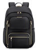 Picture of LIGHT FLIGHT Women's Laptop Backpack Fit 15.6" for Travel, Work, Business, College, Anti-Theft Large Capacity Stylish Bookbag with USB Port and Water-Resistant for Daily Use,Black