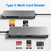 Picture of USB-C XD Picture Card Reader, 5Gbps 6-in-1 High Speed Card Reader for TF/SD/MS/M2/XD/CF, USB C XD Memory Card Reader Compatible with Olympus & Fujifilm XD Cards (1GB/2GB)