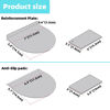 Picture of Steel Monitor Mount Reinforcement Plate，Monitor Arm Reinforcement Plate for Fragile Tabletop, Monitor Mount Reinforcement Plate Fits Most Monitor Stand C Clamp Installation (White)