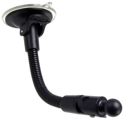 Picture of Arkon GPS Car Mount for Garmin nuvi 40 50 200 2013 24x5 25x5 Series GPS Windshield Suction Mount with Flexible Gooseneck