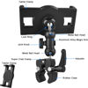 Picture of Mippko Tablet Holder for Treadmill/Spin Bike/Stroller/Wheelchair/Golf Cart/Poles/Music Stand/Stationary Bike,Compatible with 7~12.9" iPad/Nexus/Fire HD/e-Book/LG G