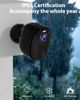 Picture of ELECCTV Outdoor 100% Wireless Security Camera, Battery Powered Wire-Free Spotlight Camera, 2K QHD Video,2 Way Audio,AI Motion Detection, Color Night Vision, Compatible with Alexa (Black)