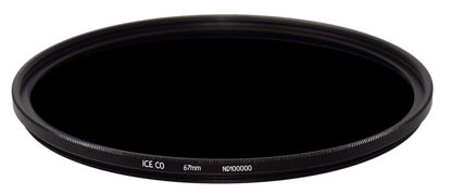 Picture of ICE CO 67mm ND100000 MC Optical Glass Filter Neutral Density 16.5 Stop ND 100000