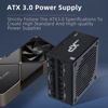 Picture of SAMA XP850W PC Power Supply Platinum 80+ ATX3.0 PCIE5.0 Full Voltage 12VHPWR PSU Silent Fan ECO Mode Full Modular ATX Power Supply for 3090Ti 4070Ti 4080 4090 Black