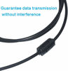 Picture of Replacement UC-E4 UC-E15 UC-E19 USB Cable Mini USB Date Transfer Cord Compatible with Nikon Digital SLR DSLR D300 D3000 D300S D3100 D3S D3X D40 D50 D70 D70s D80 D90 D100 D4 D4S D600 D610 D700 D7000