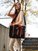 Picture of ECOSUSI Women Briefcase PU Leather Laptop Bag College Satchel fit 15.6" Laptop