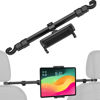 Picture of Dosvsi Car Headrest Tablet Holder, [Stretchable 32.67 inch Arm] Between Seat Tablet Mount for Car, Anti-Shake Backseat Tablet Mount for Kids Fits iPad Pro 12.9 Air Mini, Galaxy Tabs, 4-13" Devices