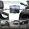 Picture of Dosvsi Car Headrest Tablet Holder, [Stretchable 32.67 inch Arm] Between Seat Tablet Mount for Car, Anti-Shake Backseat Tablet Mount for Kids Fits iPad Pro 12.9 Air Mini, Galaxy Tabs, 4-13" Devices
