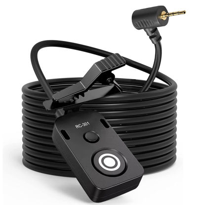 Picture of for Panasonic Cable RC301-L1 Remote Camera Small Shutter Release Remote Control 196.8 "Extended Cable Remote Wired Button GH3 GH4 GH5 GH6 S5 S5II G85 G9 GXL S1R -114(RC301-L1 GH 196.8in/5m)