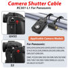 Picture of for Panasonic Cable RC301-L1 Remote Camera Small Shutter Release Remote Control 196.8 "Extended Cable Remote Wired Button GH3 GH4 GH5 GH6 S5 S5II G85 G9 GXL S1R -114(RC301-L1 GH 196.8in/5m)