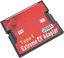 Picture of QUMOX Dual Port CF Adapter Reader for microsdXC TF to Compact Flash CF Type 1 Memory Card