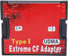 Picture of QUMOX Dual Port CF Adapter Reader for microsdXC TF to Compact Flash CF Type 1 Memory Card