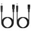Picture of Fancasee 2 Pack 6 ft 5.5mm x 2.5mm DC Power Extension Cable Male to Female Plug Adapter Extension Cord for IP Camera CCTV Surveillance Security Camera LED Strip DVR Router