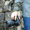 Picture of PIBIETTN 120cm Camera Strap Compatible with Sony Nikon Canon Fujilm Handmade Soft Rope Camera Shoulder Neck Strap SLR, DSLR, Mirrorless Cameras (Army Green)