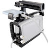 Picture of MagicRig BMPCC 4K & 6K Full Cage with NATO Top Handle, T5 /T7 /T9 SSD Mount Bracket, Cable Clamp Lock,15mm Rod Clamp, for Blackmagic Pocket Cinema Camera 4K,for Blackmagic Pocket Cinema Camera 6K