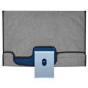 Picture of CaSZLUTION Monitor Dust Cover Compatible with iMac 24 inch 2021/2023/2024 All in one Desktop Computer - Oxford Fabric Monitor Dust Cover Case Protective Screen Sleeve for iMac 24", Gray