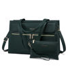 Picture of LOVEVOOK Laptop Bag for Women 15.6 Inch Laptop Tote Work Bag Professional Leather Computer Briefcase Waterproof Handbag Shoulder Bag Large Capacity Business Teacher Office Bag Crossbody Purse