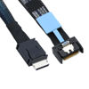Picture of Xiwai PCI-E 5.0 MCIO PCI-E Mini Cool Edge IO 4i 38Pin Male to Oculink 4X SFF-8611 Extender Cable 50cm/1.6ft