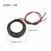 Picture of uxcell 1W 8 Ohm Mini DIY Magnetic Speaker Replacement Loudspeaker 18mm for Mobile 2pcs