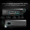 Picture of MokerLink 6 Port PoE Switch with 4 Ports PoE+, 2 Fast Ethernet Uplink, 10/100Mbps, 78W High Power, Support IEEE802.3af/at, Fanless Metal Plug & Play PoE+ Network Switch