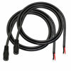 Picture of DC Power Pigtails Cable,3FT DC 5.5MM x 2.1MM Female Plug to Bare Wire Open End Power Wire Supply Repair Cable,16 AWG Barrel Connector Pigtail for CCTV Security Camera,DVR，LED Strip Light Etc-2 Pcs(F)