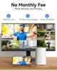 Picture of TMEZON Security Cameras Outdoor Wireless, Solar Security Cameras Outdoor, 4MP FHD Home Security System Battery Powered, 4-Cam Kit 360° Pan & Tilt, No Monthly Fee, Easy Setup