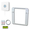Picture of Slim Wall Mount for Ring Alarm Base Station Gen 1 & 2, Slim Design, Easy Install, Adhesive Strips Included