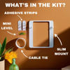 Picture of Slim Wall Mount for Ring Alarm Base Station Gen 1 & 2, Slim Design, Easy Install, Adhesive Strips Included