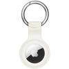 Picture of Linsaner Compatible with AirTag Case Keychain Air Tag Holder Silicone AirTags Key Ring Cases Tags Chain Apple AirTag GPS Item Finders Accessories, Transparent Luminous