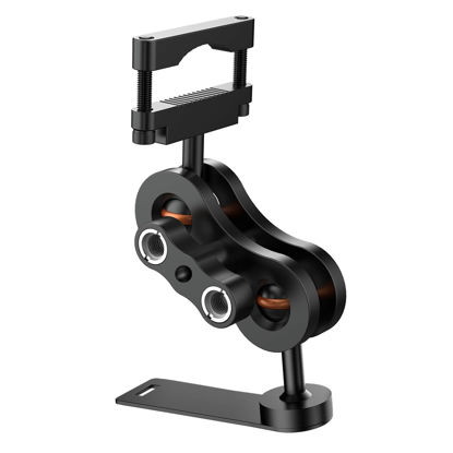 Picture of xsaaczm Radar Detector Mount Rearview Mirror Bracket,Aluminum Rearview Mirror Rod Mount,Car Mirror Radar Mount Bracket Compatible for Uniden R7 R8 Radar Detector (Only for R7 R8 Radar Detector)