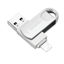 Picture of USB Flash Drive 256GB Photo Stick for iPhone Flash Drive Memory Stick Thumb Drive High Speed USB Stick External Storage DEZOBYTE Compatible for i-Phone Pad Android USB C PC MS-256GB Silver