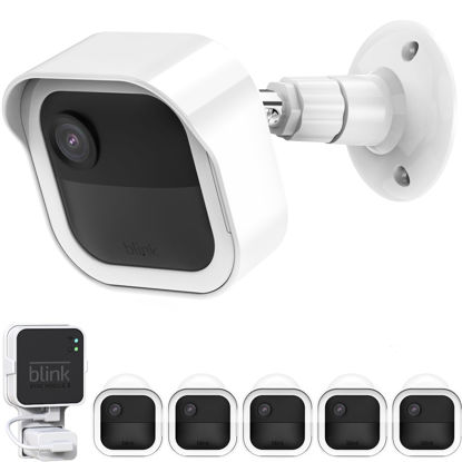 Picture of Camera Mount for Blink Outdoor 4 (4th Gen) and Blink Outdoor (3rd Gen), 5 Pack Weatherproof Protective Housing and 360 Degree Adjustable Mount with Sync Module 2 Mount (White, 5 Pack)